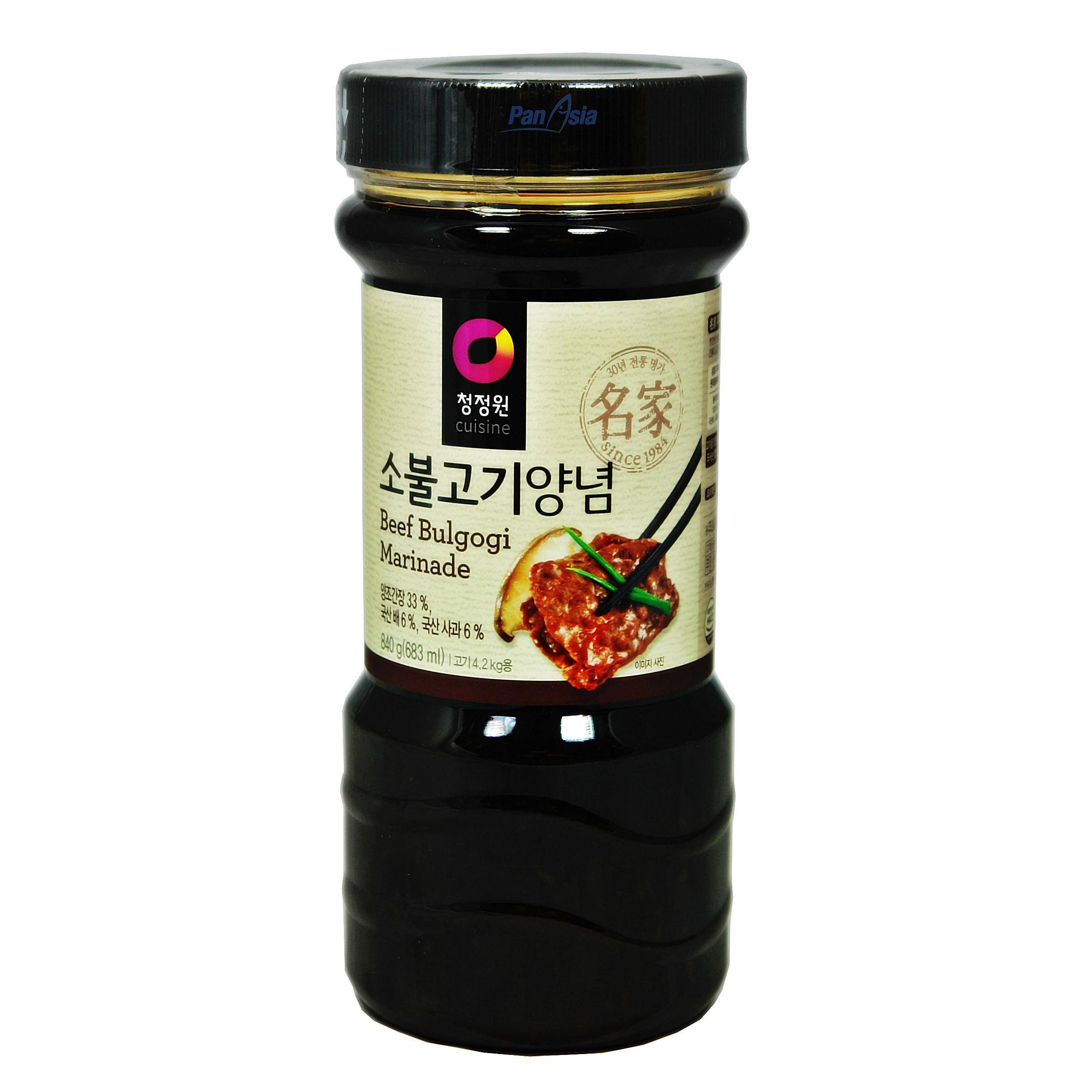 Sauce Bulgogi CJW for beef 840g 소불고기양념