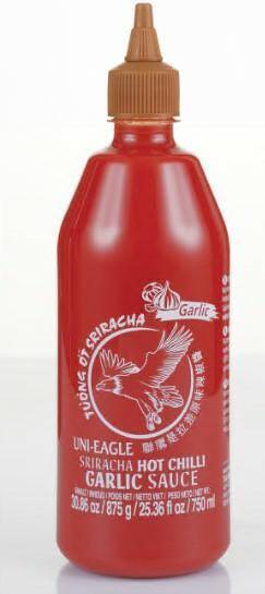 sos chili Sriracha ostry  czosnkowy,