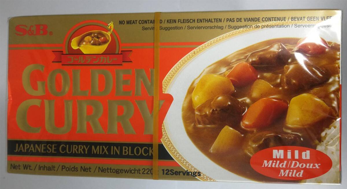 S&B Sos Golden Curry łagodny 220g