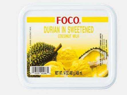 Foco lody Durian w słodzonym mleku