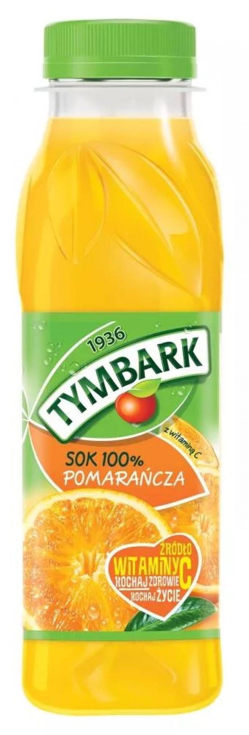 Sok TYMBARK  0 3 l  pomarańczowy