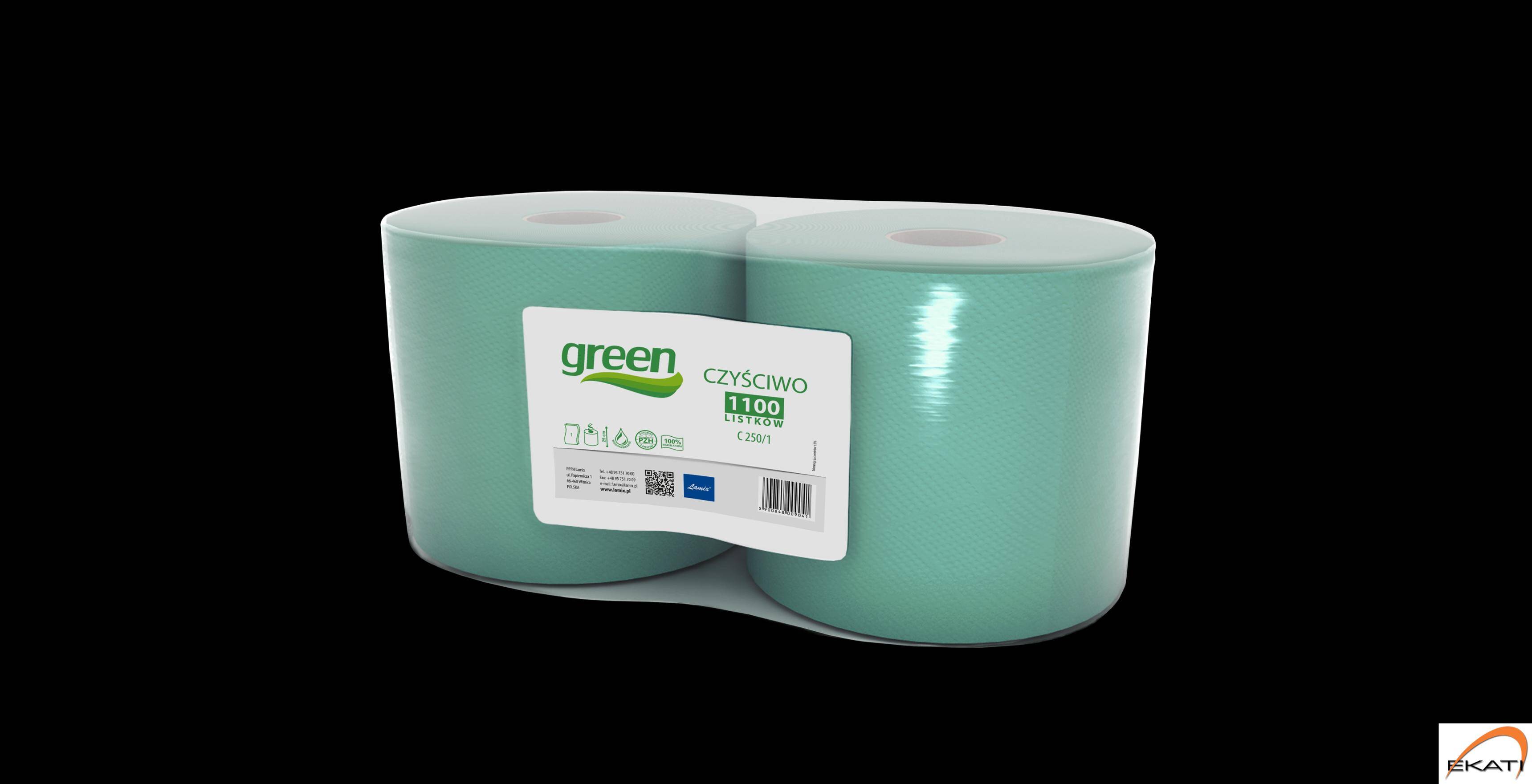 Czyściwo Green 250/1 zielona makulatura