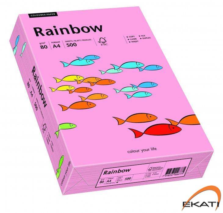 Papier xero kolorowy RAINBOW różowy R55