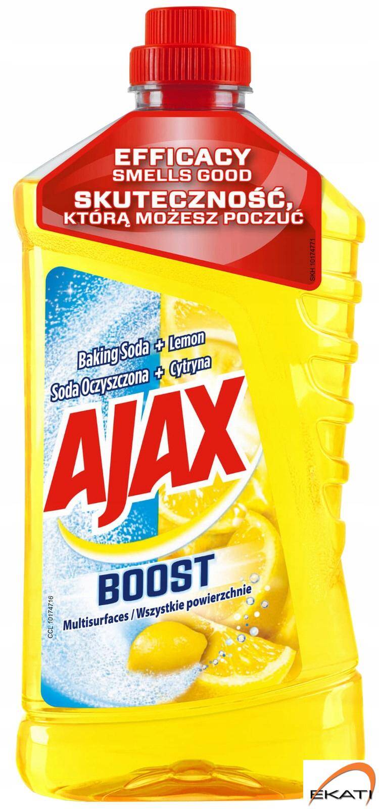 AJAX Płyn do mycia podłóg BOOST SODA 1l