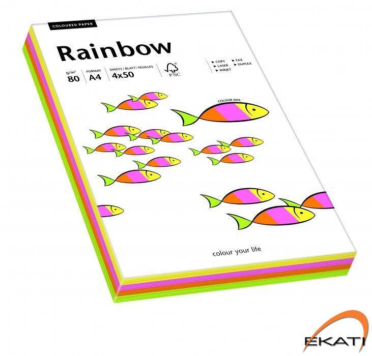 Papier xero kolorowy RAINBOW mix