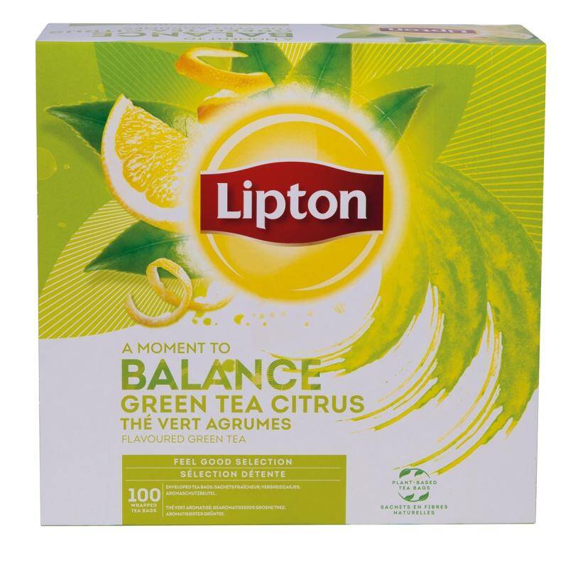 Herbata LIPTON Green Tea  citrus  100