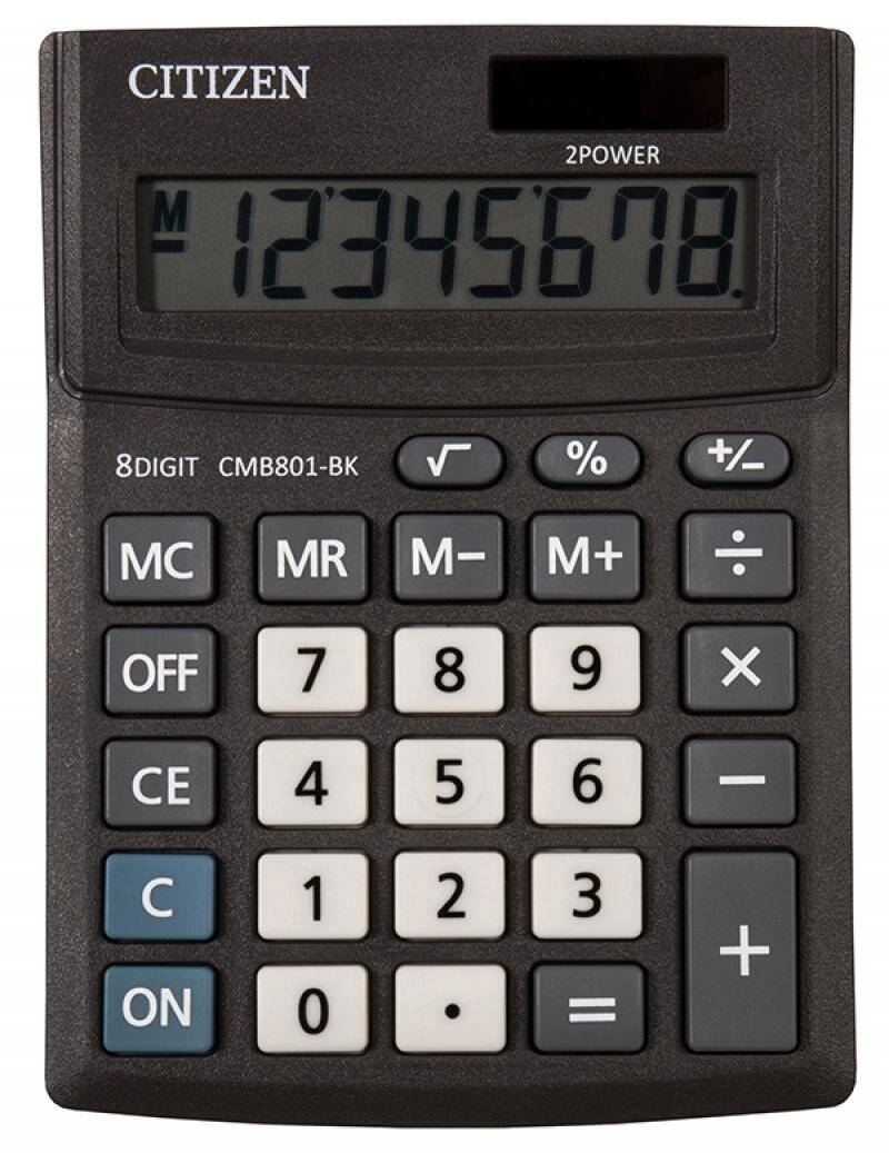 Kalkulator biurowy CITIZEN CMB801-BK