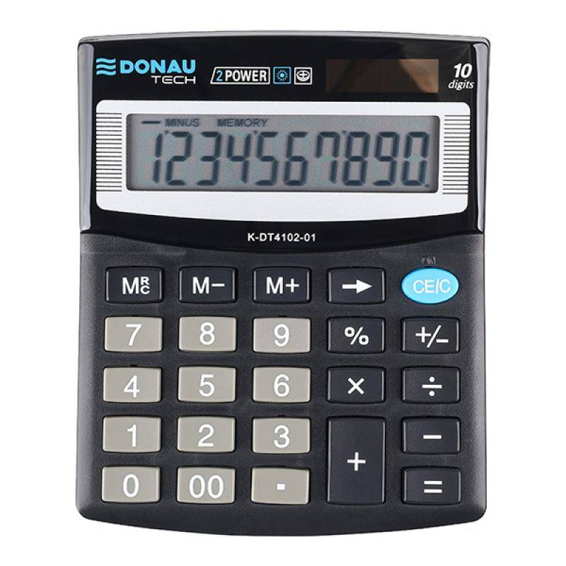 Kalkulator biurowy DONAU TECH  10-cyfr.