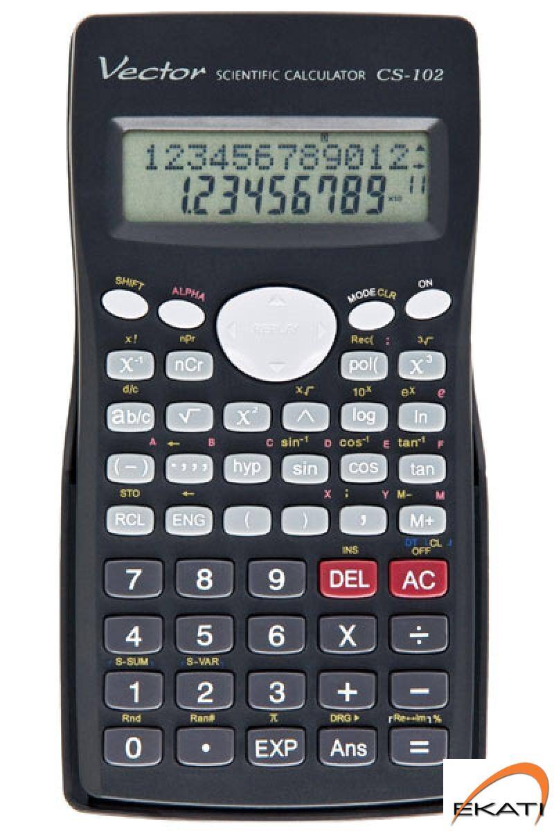 Kalkulator VECTOR CS-102 nauk. 244