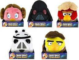 ANGRY BIRDS STAR WARS PELUCHES 20 CM