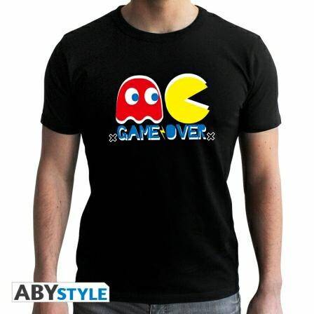 PAC MAN T SHIRT GAME OVER M