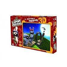 LAPINS CRETINS PUZZLE 3D LOOPING