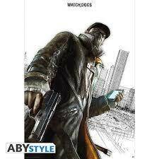 WATCH DOGS POSTER CITY 98X68