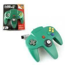 N64 CLASSIS CONTROLLER CLEAR GREEN