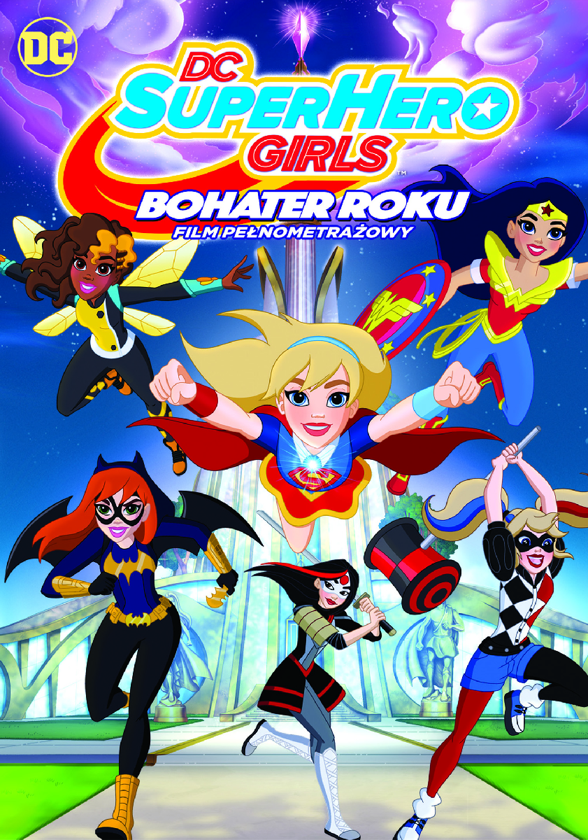 DC SUPER HERO GIRLS BOHATER ROKU DVD