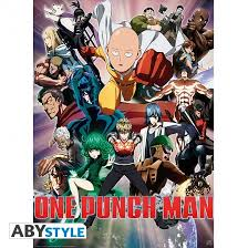 ONE PUNCH MAN POSTER HEROES 52X38