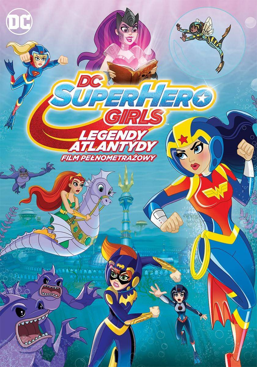 DC SUPER HERO GIRLS LEGENDY ATLANTY DVD