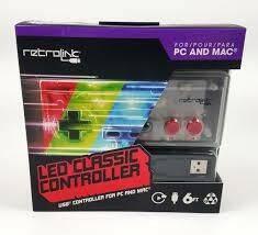 NES CONTROLLER USB BLUE RE GREEN LED