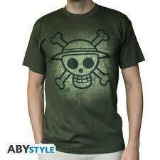ONE PIECE TSHIRT SKULL WITH MAP BL M