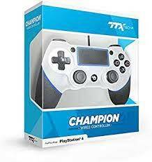 TTX PS4 CHAMPION WIRED CONT WHITE