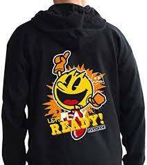 PAC MAN SWEAT LETS PLAY S