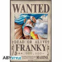 ONE PIECE POSTER WANTED FRANKY 52X35