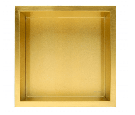 Półka wnękowa Balneo WALL-BOX-ONE złota