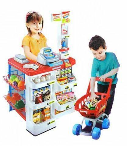 Supermarket zabawkowy sklepik dla dzieci