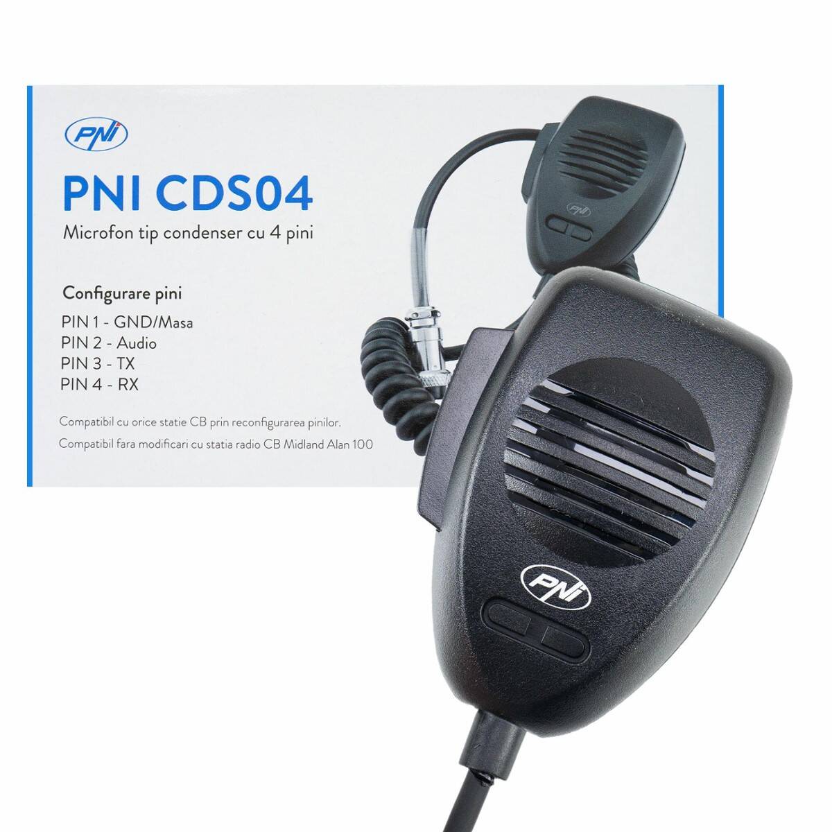 Mikrofon pojemnościowy PNI CDS04 4pin