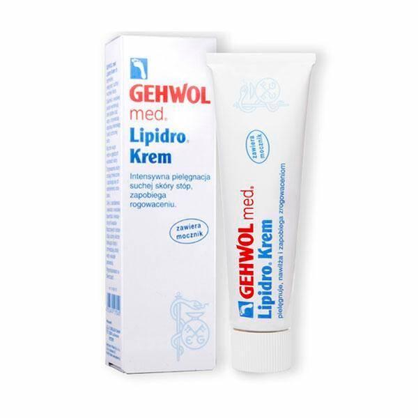 Gehwol Lipidro - Creme Krem nawilżający do stóp 125ml