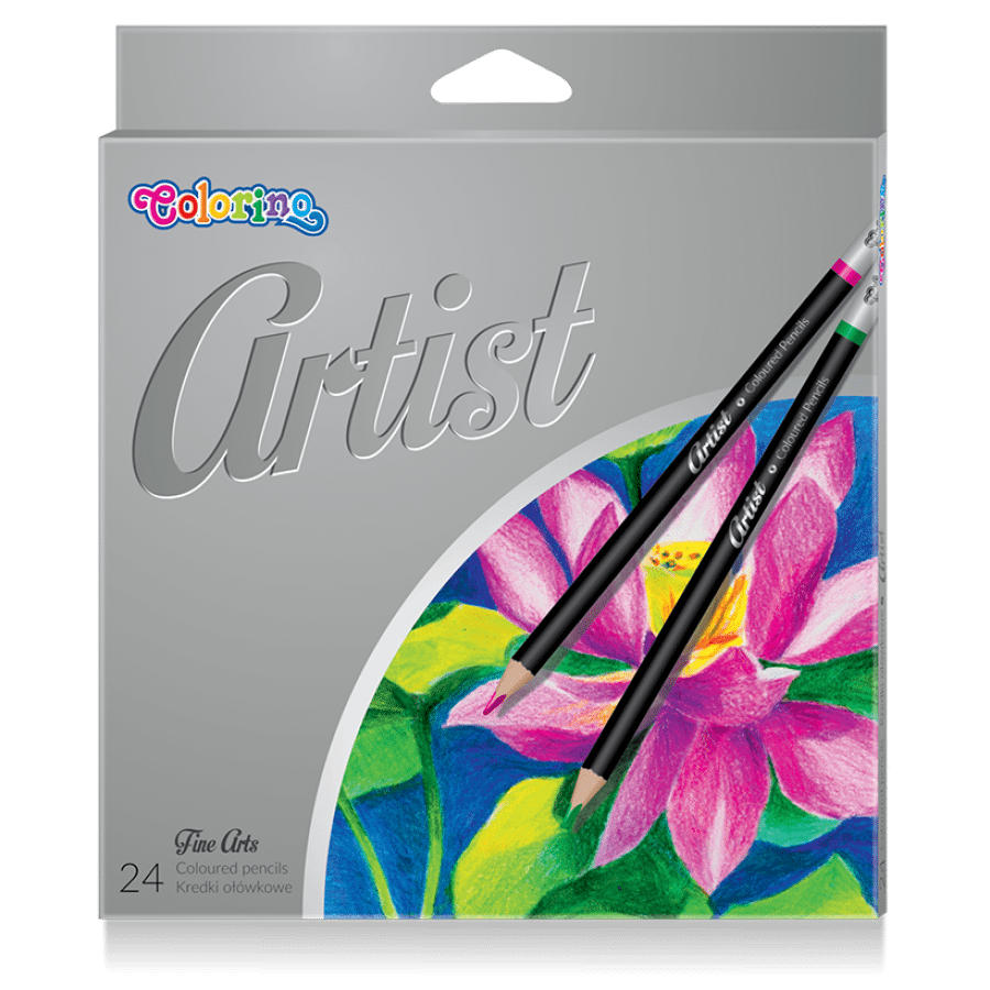 Kredki ołówkowe Artist 24 kolory