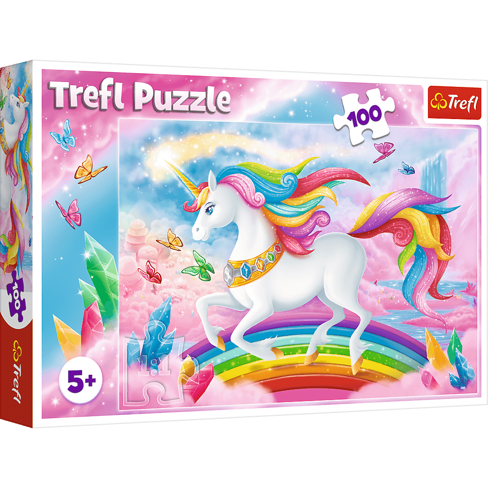puzzle 100 Trefl Jednorożce 16364