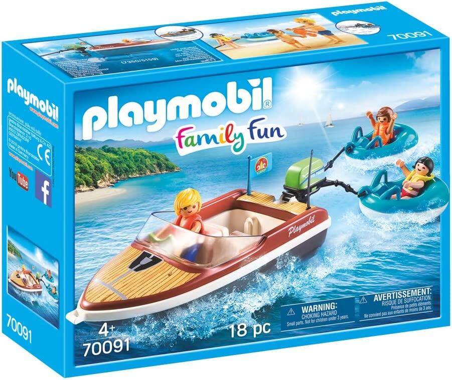 Playmobil 70091 Łódź z pontonami