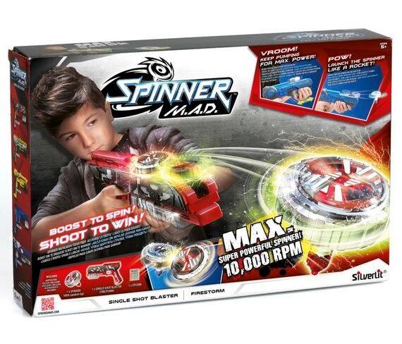 Wyrzutnia Spinerów Spinner M.A.D. Single Shot Blaster od DUMEL