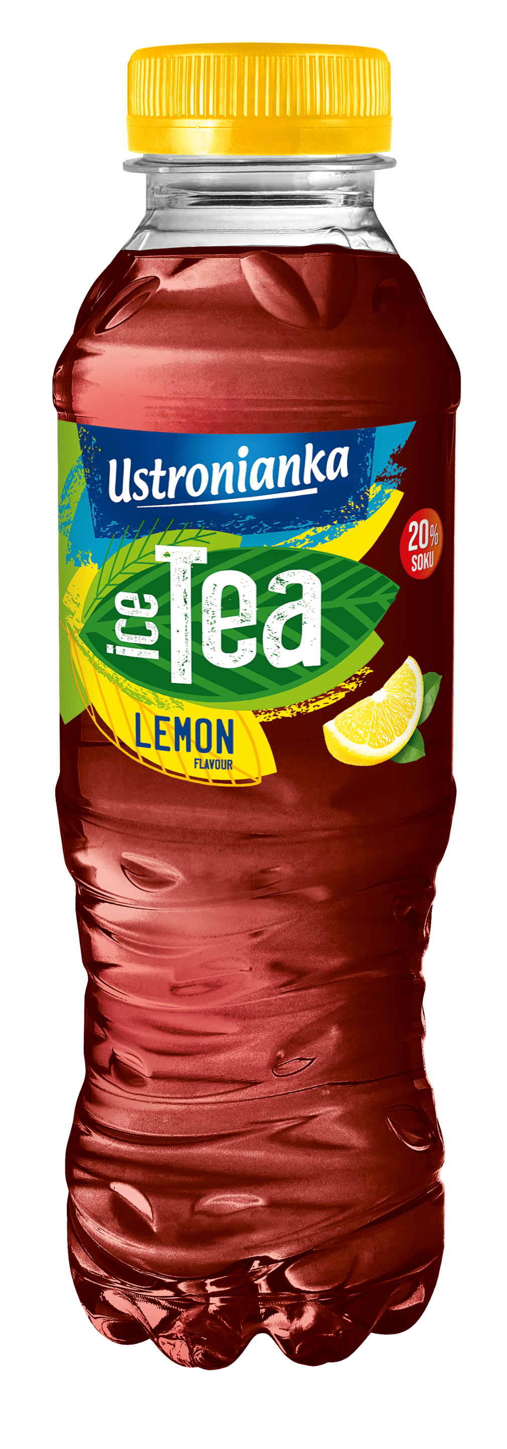 Ustronianka Ice tea cytryna BUTELKA 0,5