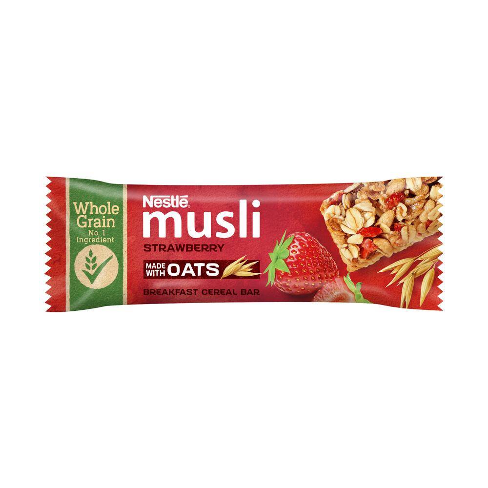 Nestle Musli TRUSKAWKA baton 35g /12/