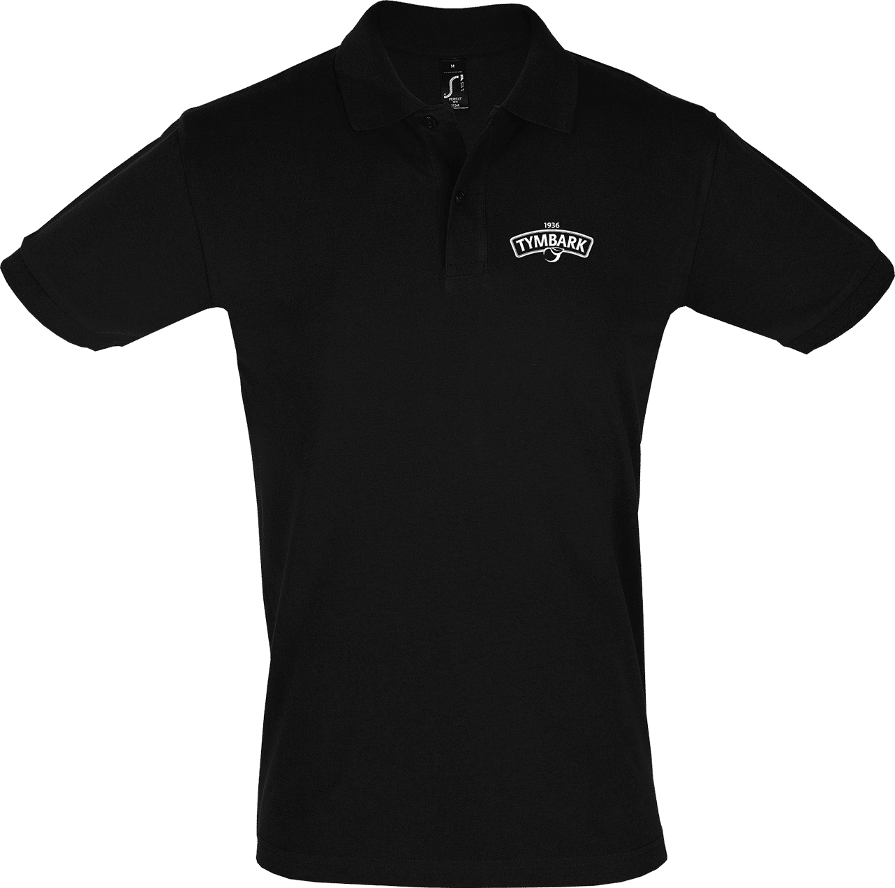 Koszulka Polo męska czarna TYMBARK XL
