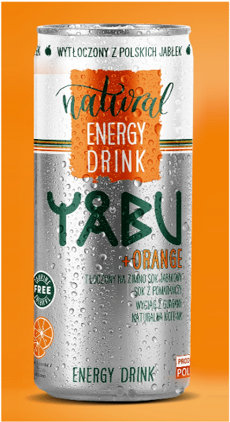Napój energetycz Yabu Orange 250 ml /24/