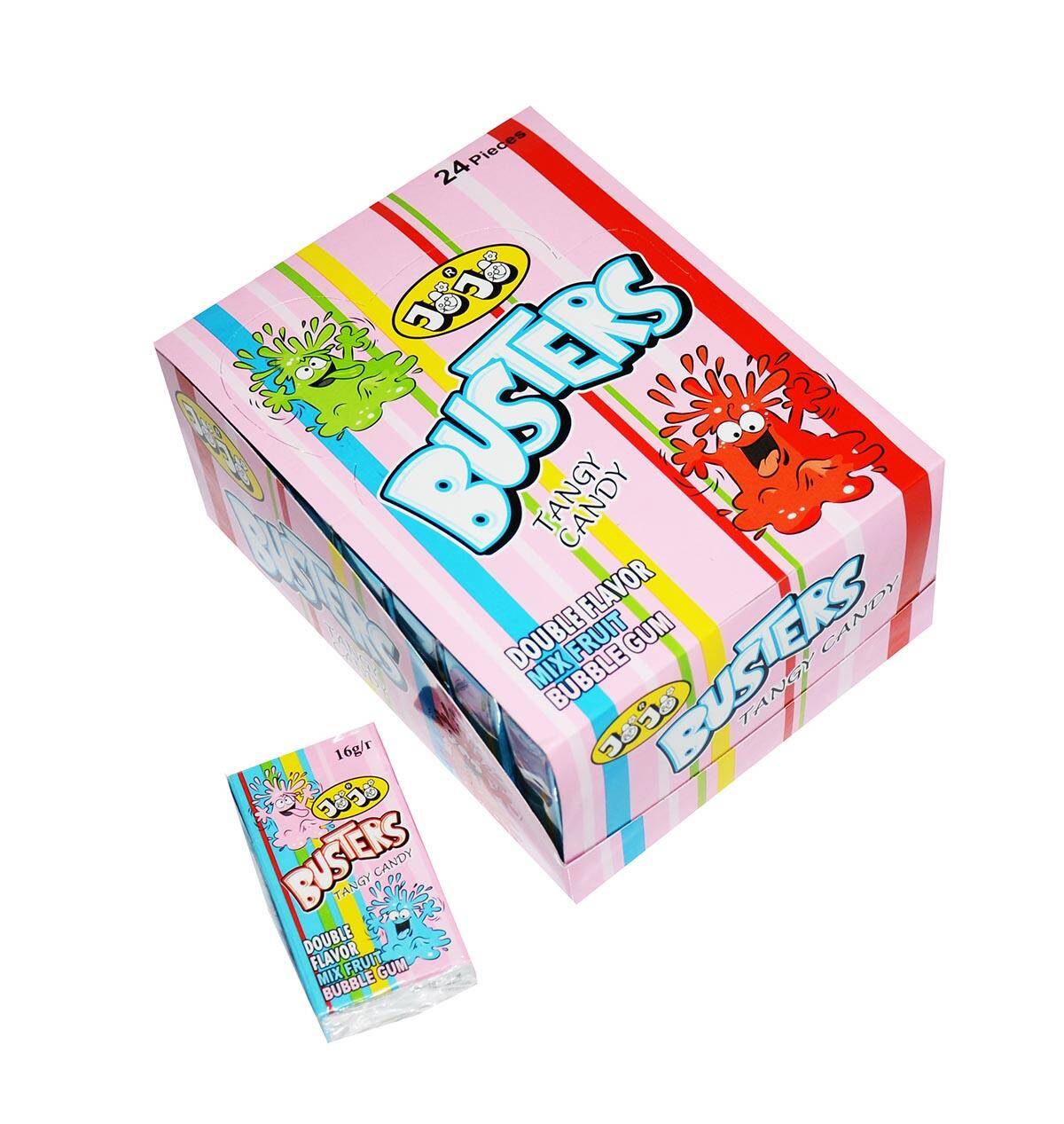 Busters Tangy candy MIX FRUIT 16 g /24/