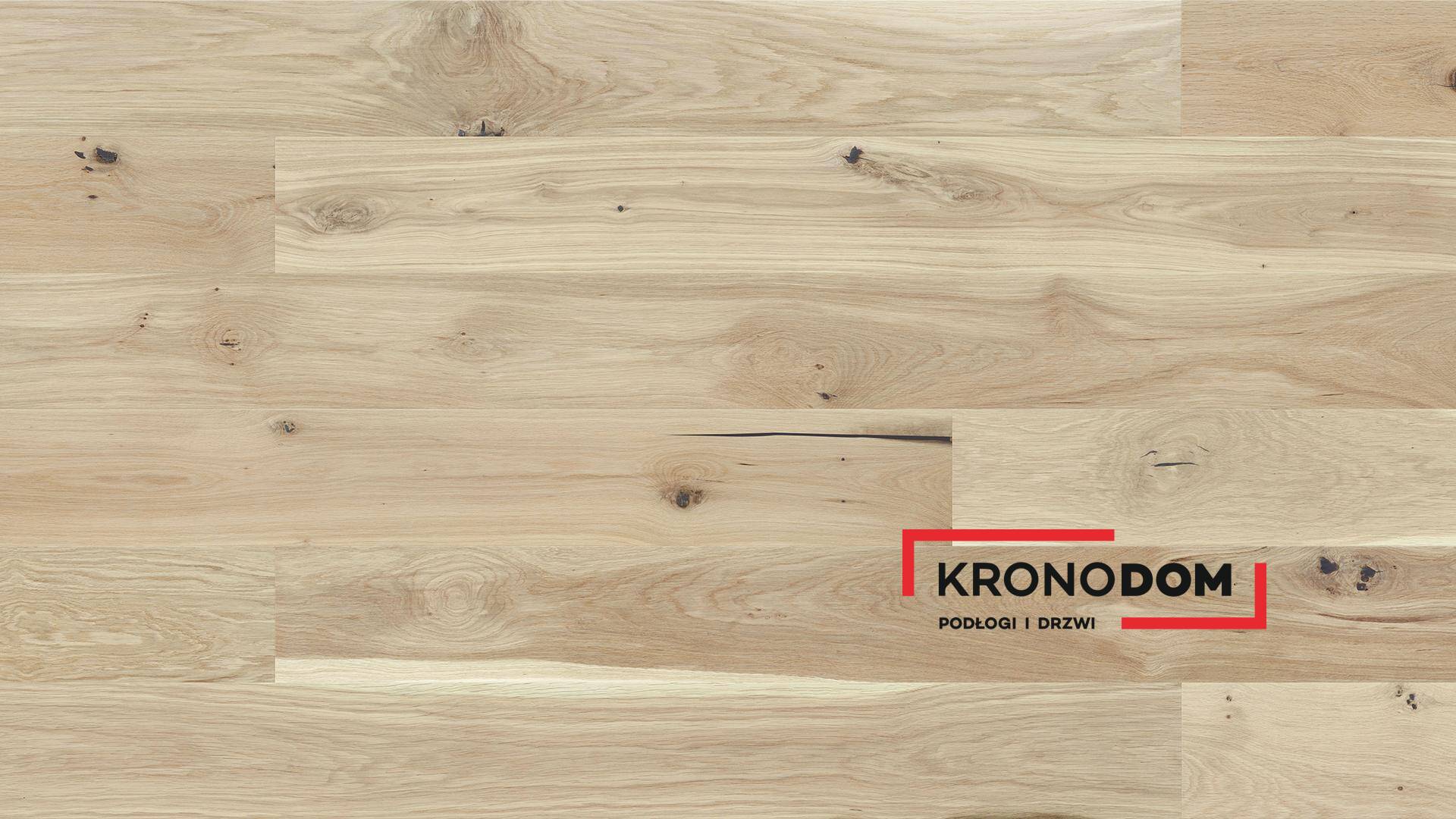 Podłoga drewniana Barlinek DECOR LINE dąb mont blanc grande 1WG000740 gr.14mm, 2V (1opk.=2,77m2) 180x2200, deska 1-lamelowa, lakier matowy