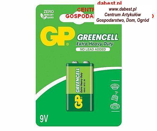 Bateria GP 9V 6F22 GREENCELL