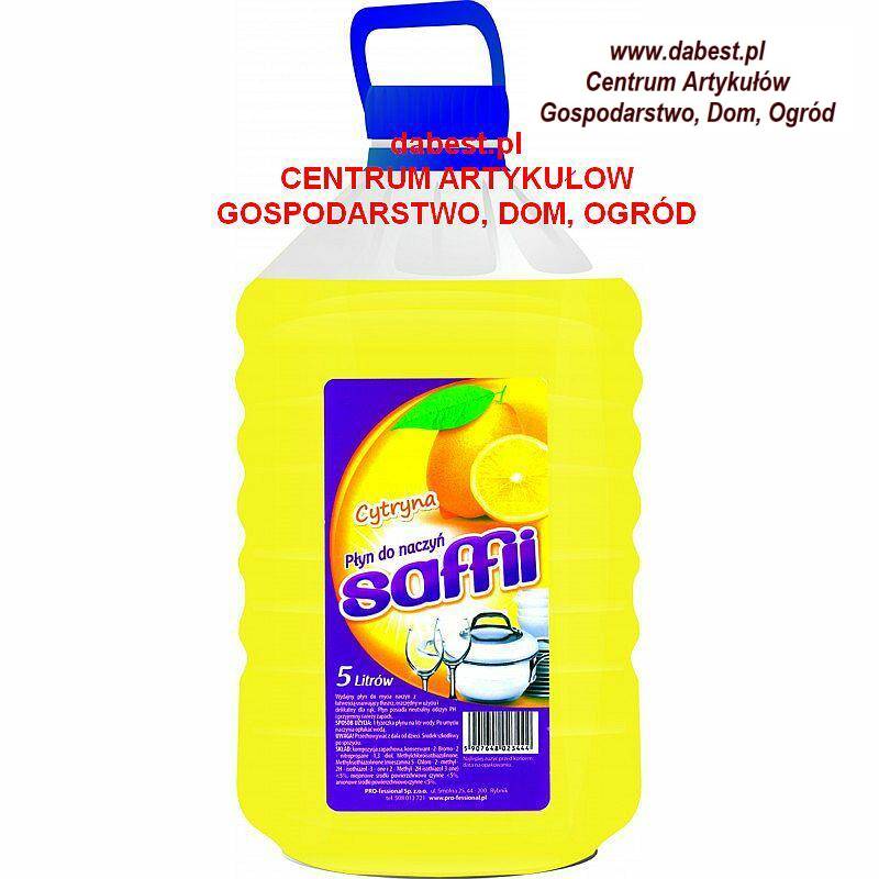 Płyn do naczyń SAFFII 5L  Cytryna
