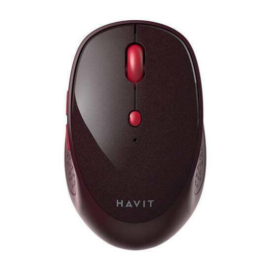 Mysz uniwersalna Havit MS76GTczerwona