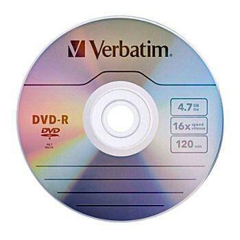 DVD-R VERBATIM 4,7 GB