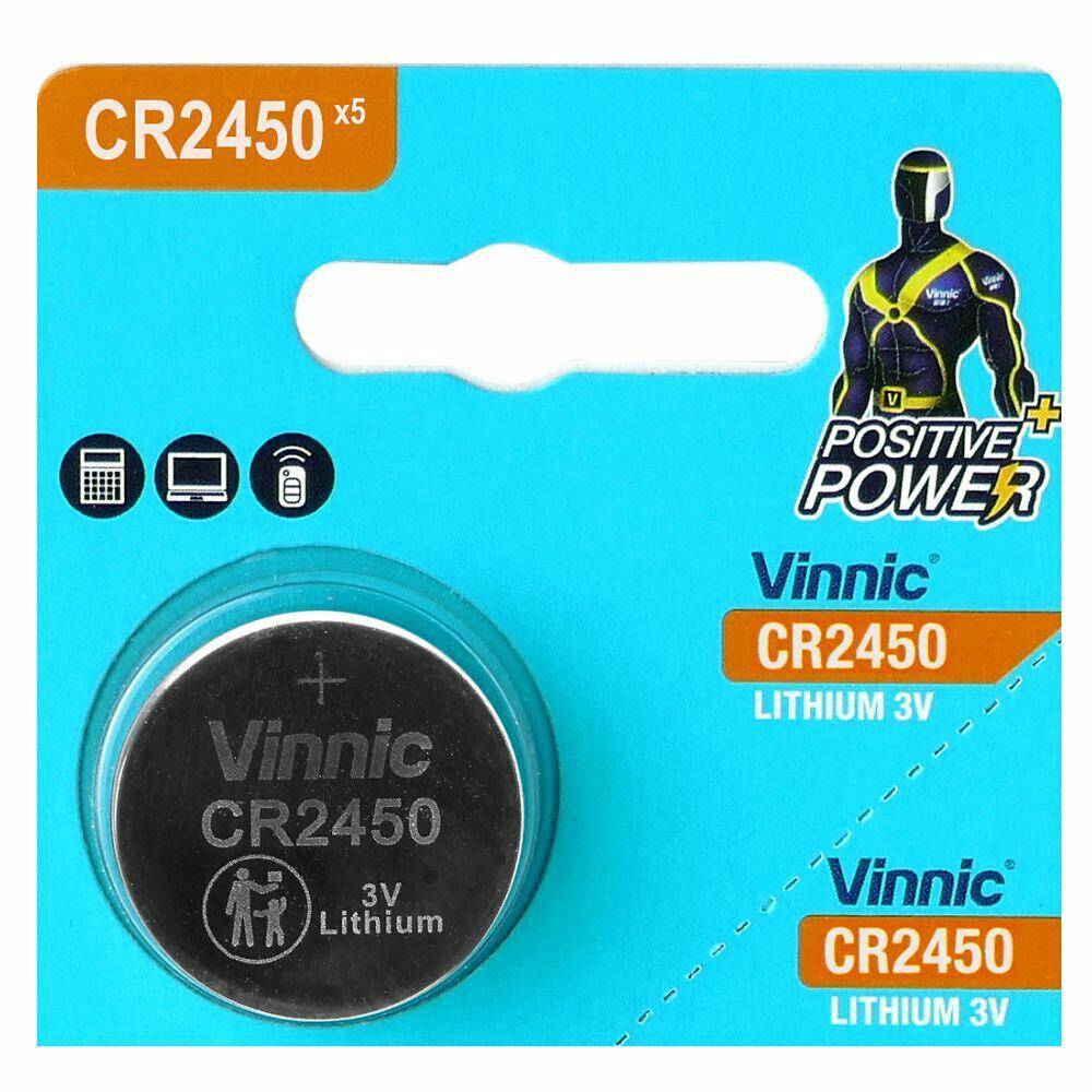 Bateria Vinnic CR2450 litowa 3V 1szt