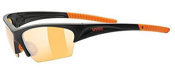 Okulary Uvex Sunsation czarno-pomarańcz.