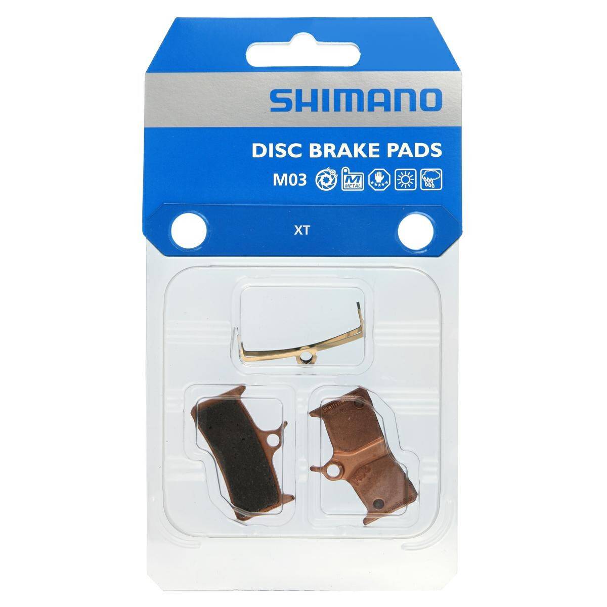 Okładziny Shimano M03 metaliczne