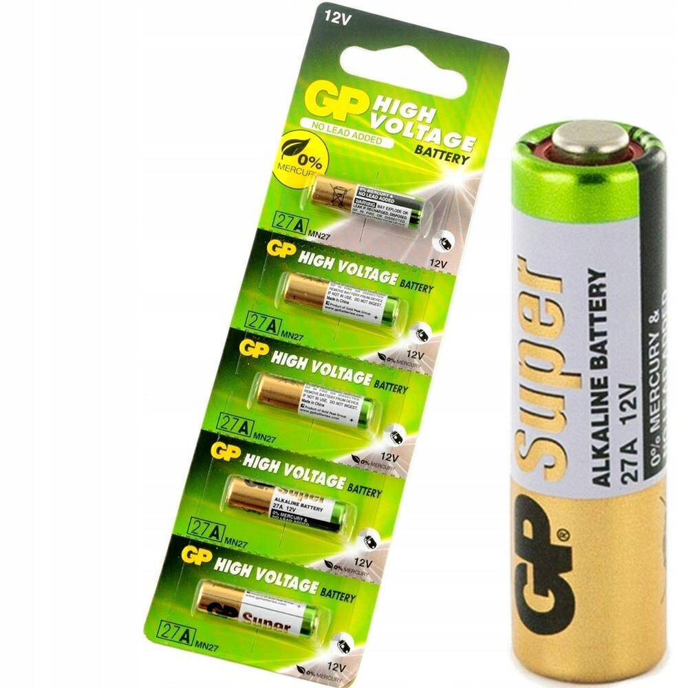 Baterie GP MN27 A27 12V 5szt alkaliczne