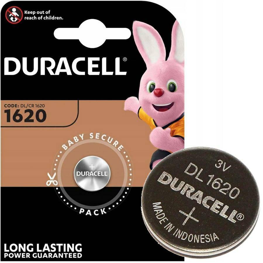 Bateria Duracell CR1620 1620 Lithium 3V