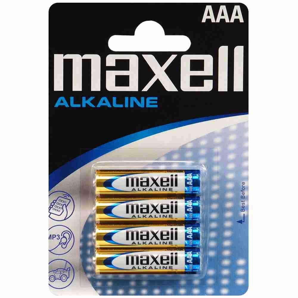 Baterie Maxell AAA R03 1.5V 4szt bli.fol